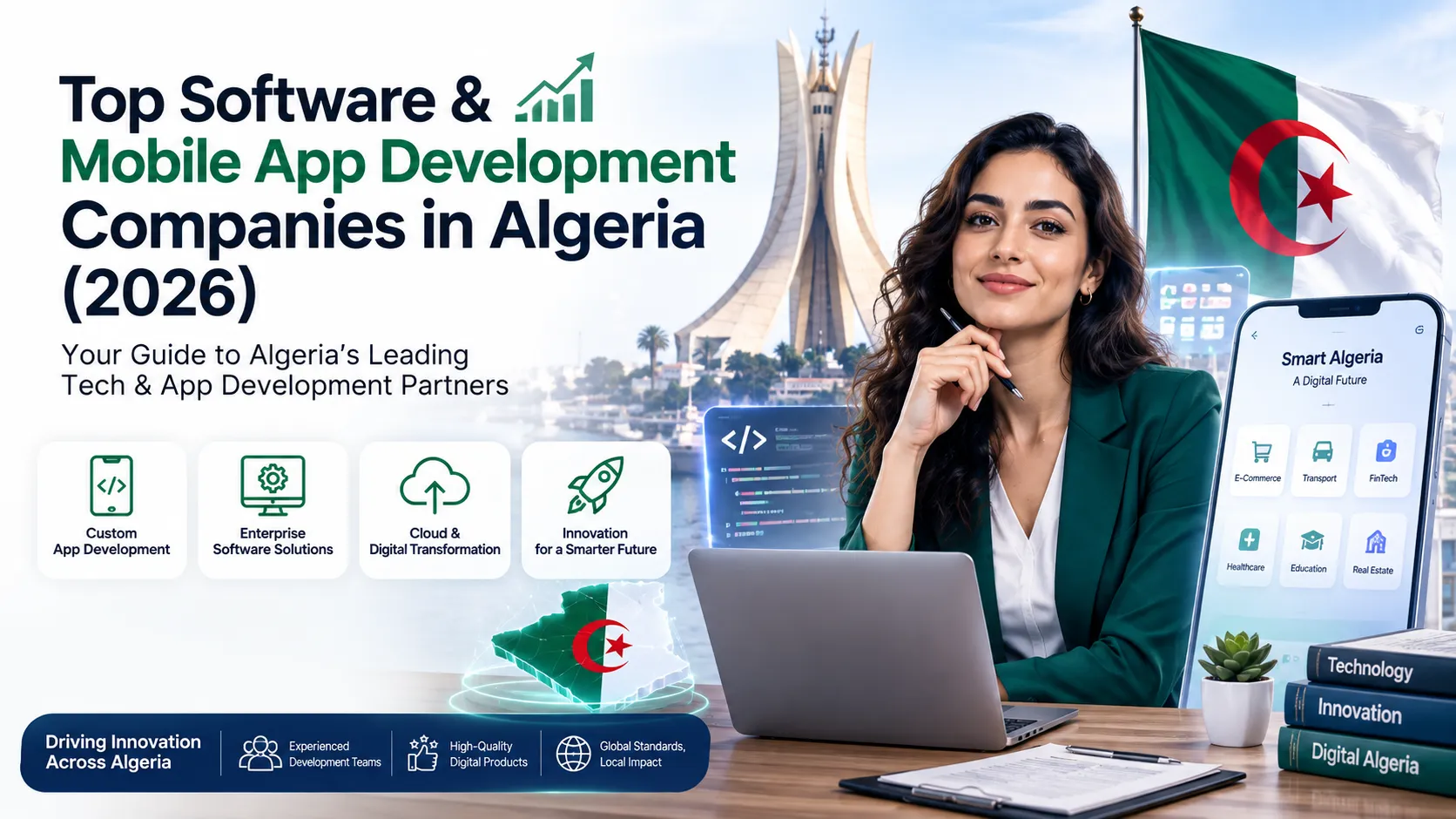 Top Software & Mobile App Development Companies in Algeria (2026)