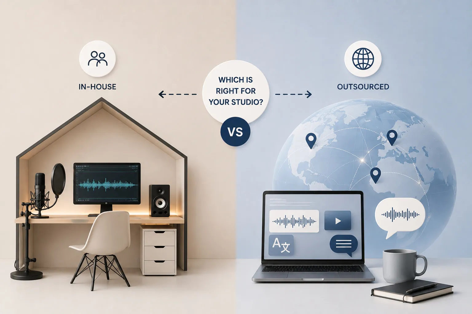 In-House vs. Outsourced Content Localization Services: Which Is Right for Your Studio?