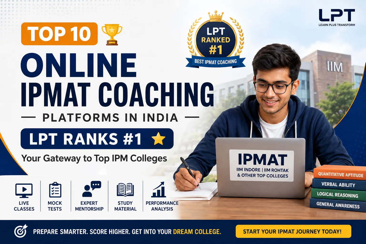 Online IPMAT Coaching: Top 10 Platforms to Crack IPMAT in 2026