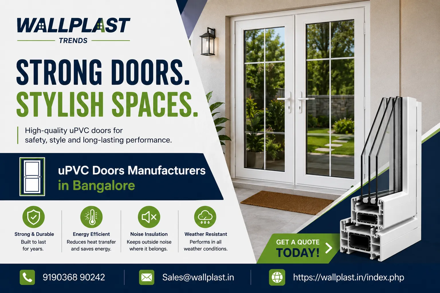 The Growing Popularity of uPVC in Modern Architecture