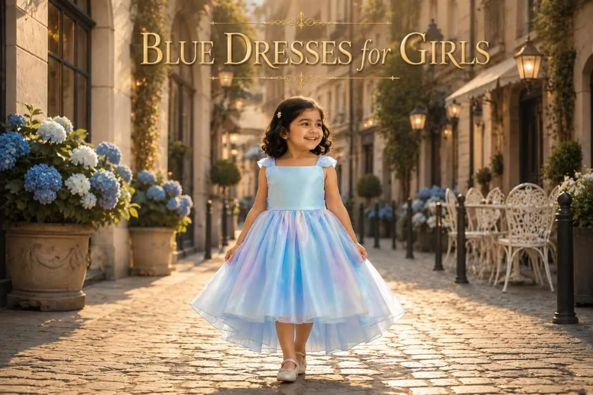 Blue Dresses for Girls: 10 Beautiful Styles Every Parent Should Explore