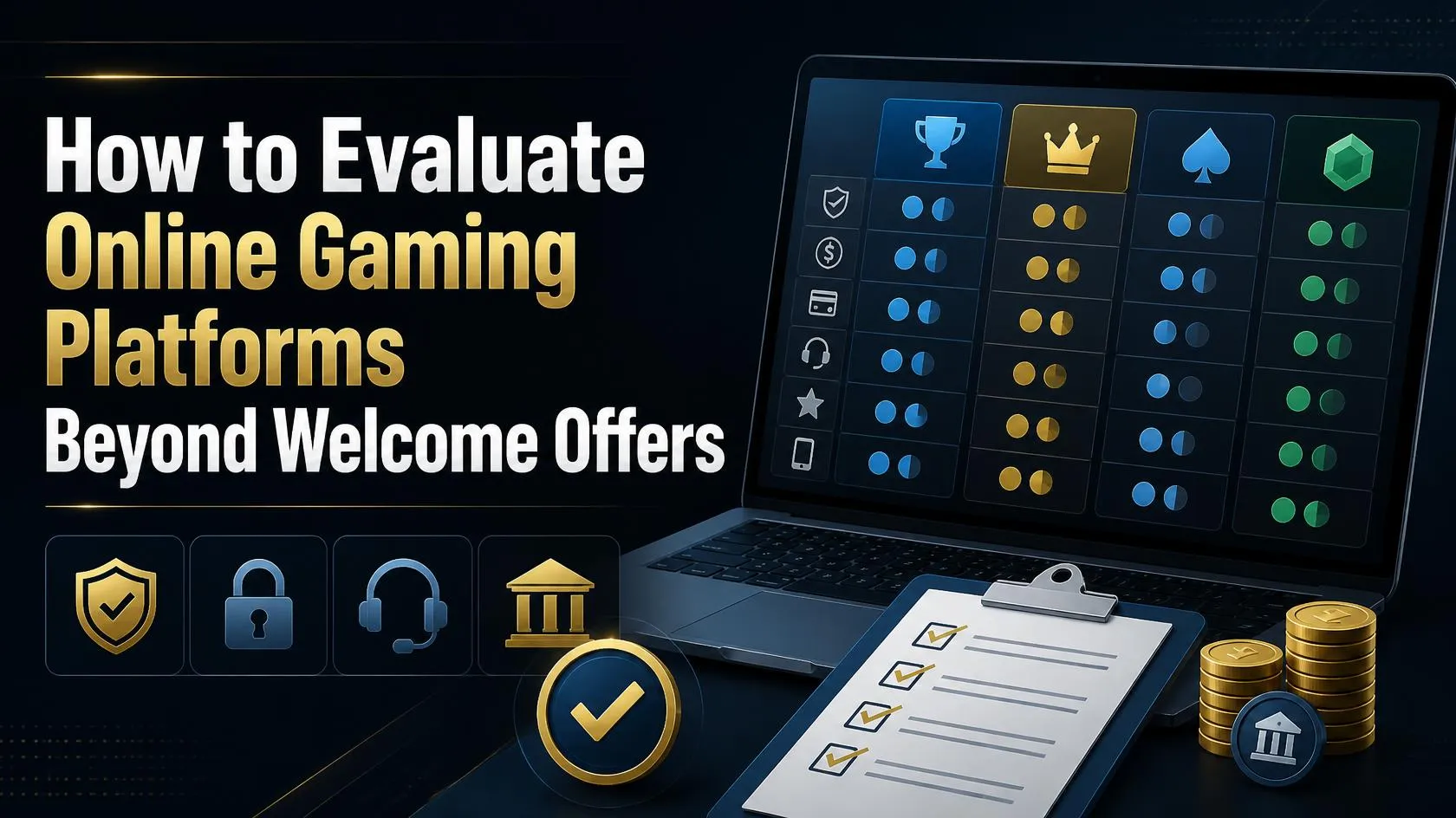 How to Evaluate Online Gaming Platforms Beyond Welcome Offers