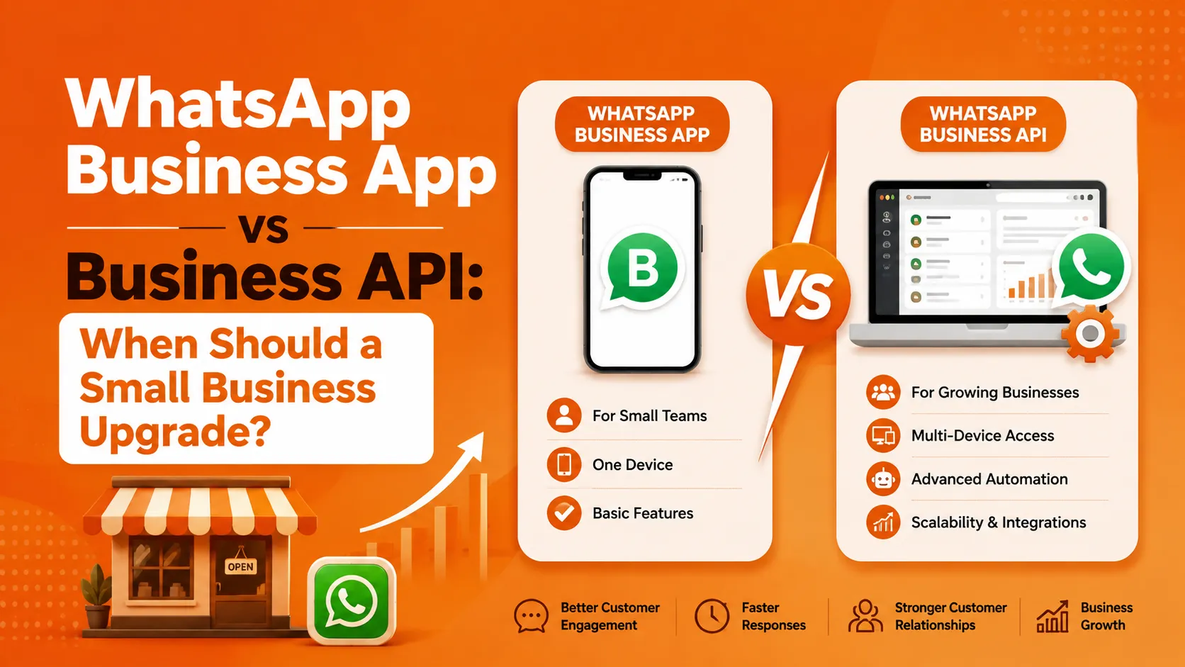 WhatsApp Business App vs Business API: When Should a Small Business Upgrade?
