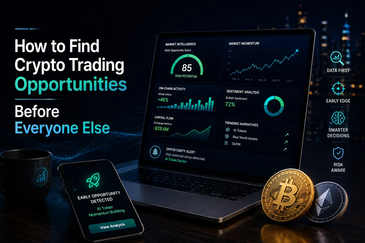How to Find Crypto Trading Opportunities Before Everyone Else