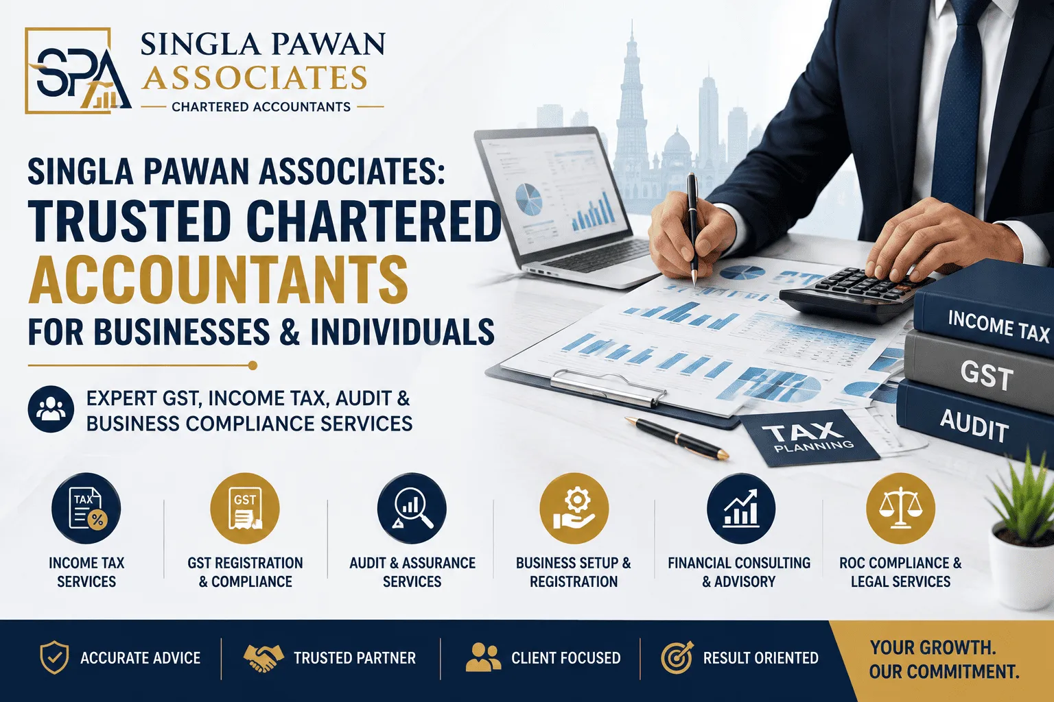 Singla Pawan Associates: Trusted Chartered Accountants for Businesses and Individuals