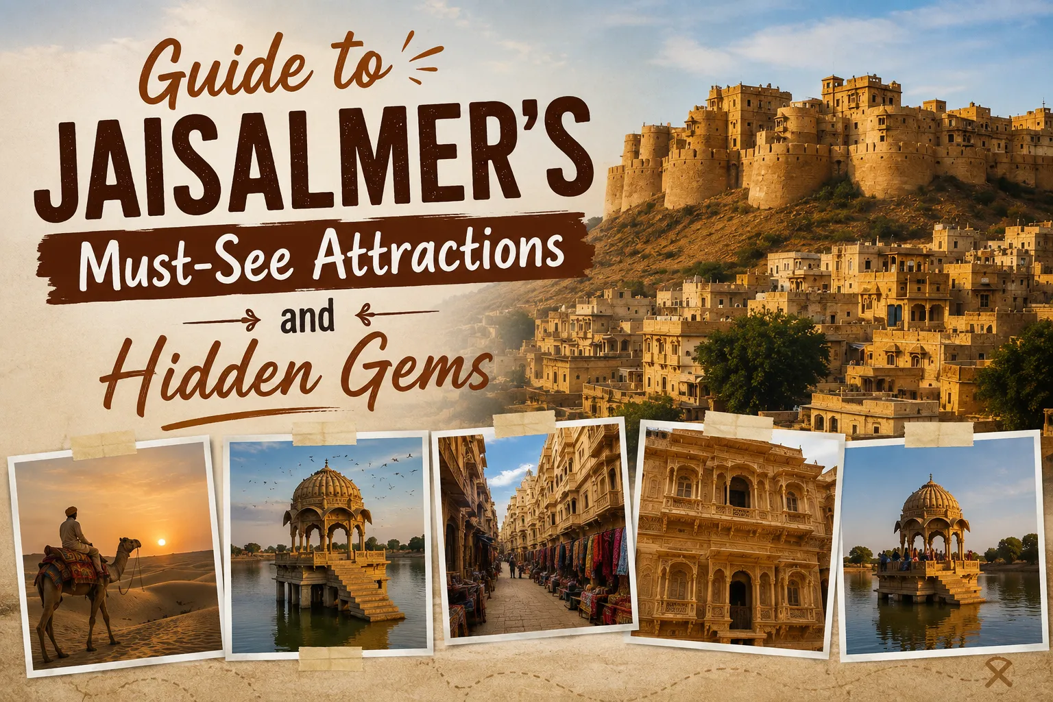 Guide to Jaisalmer’s Must-See Attractions and Hidden Gems