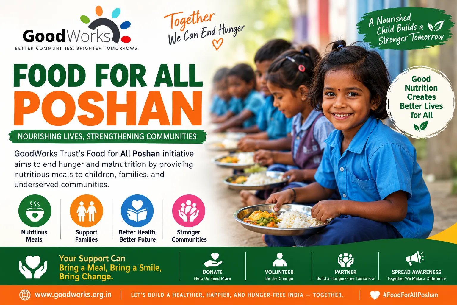 Food for All Poshan: Nourishing Lives, Building Stronger Communities