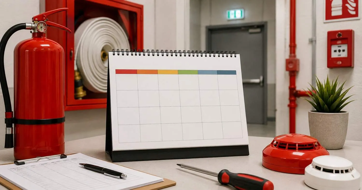 How to Build a Fire Safety Maintenance Calendar for Your Facility