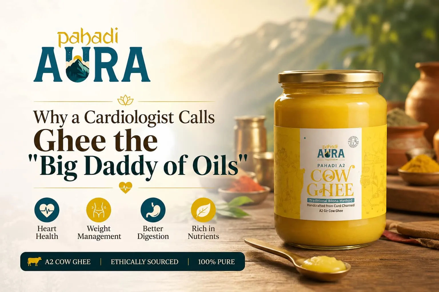 Why a Cardiologist Calls Ghee the "Big Daddy of Oils"