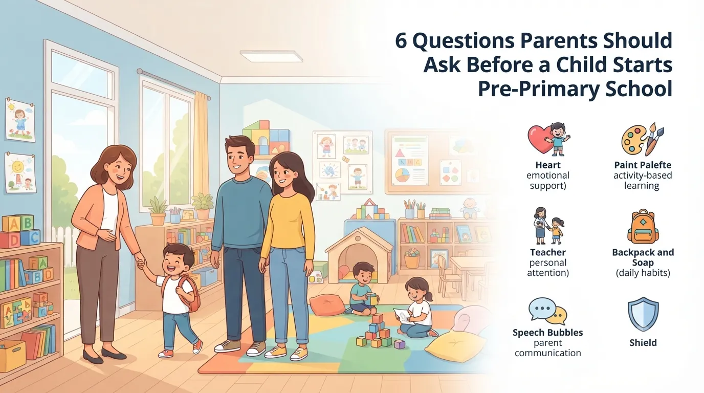 6 Questions Parents Should Ask Before a Child Starts Pre-Primary School