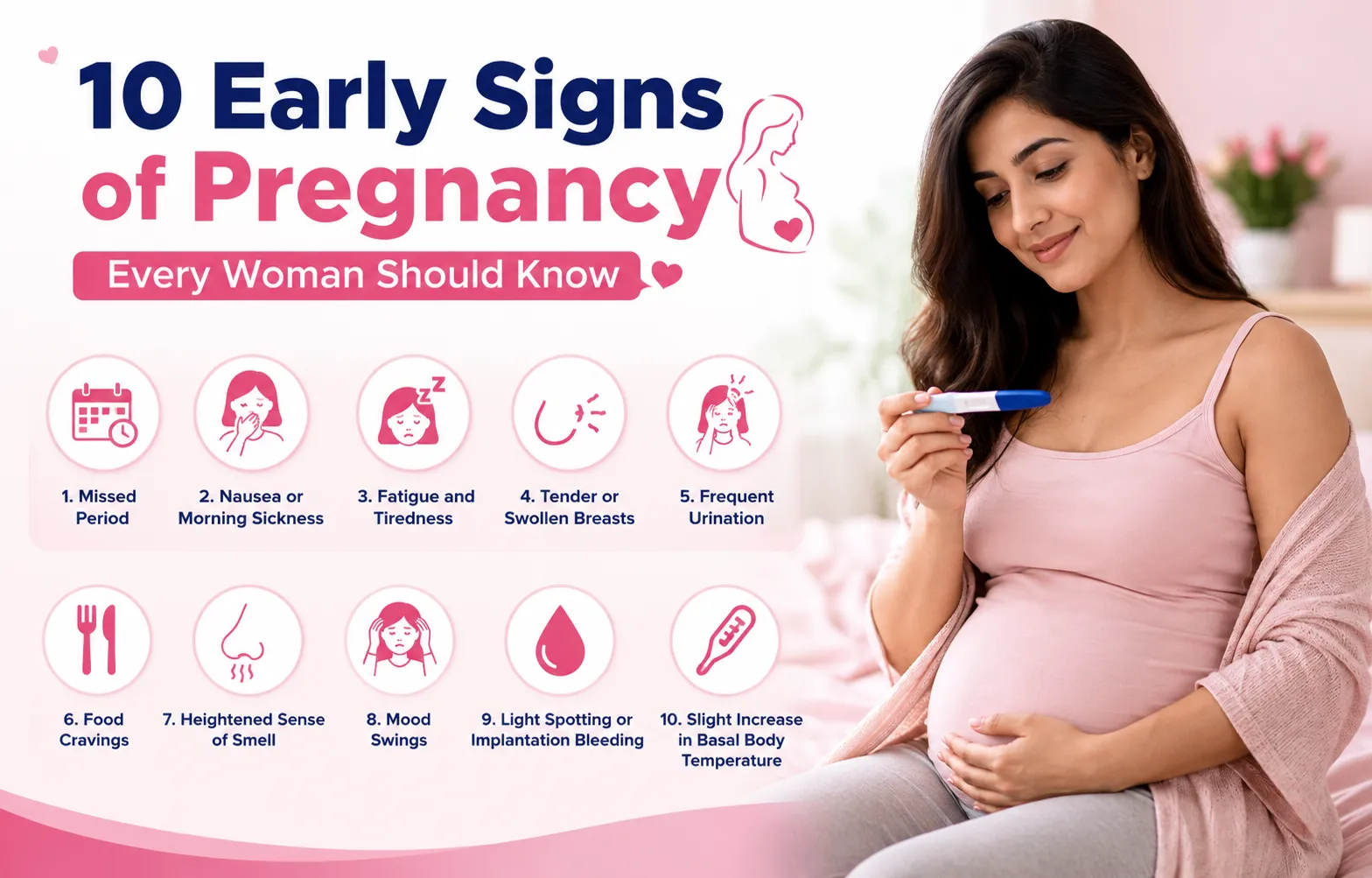 10 Early Signs of Pregnancy Every Woman Should Know