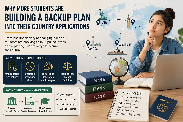Why More Students Are Building a Backup Plan Into Their Country Applications