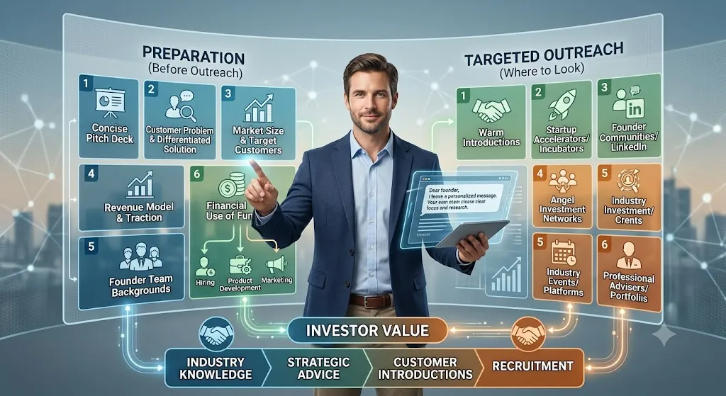 How can startups find the right angel investors?