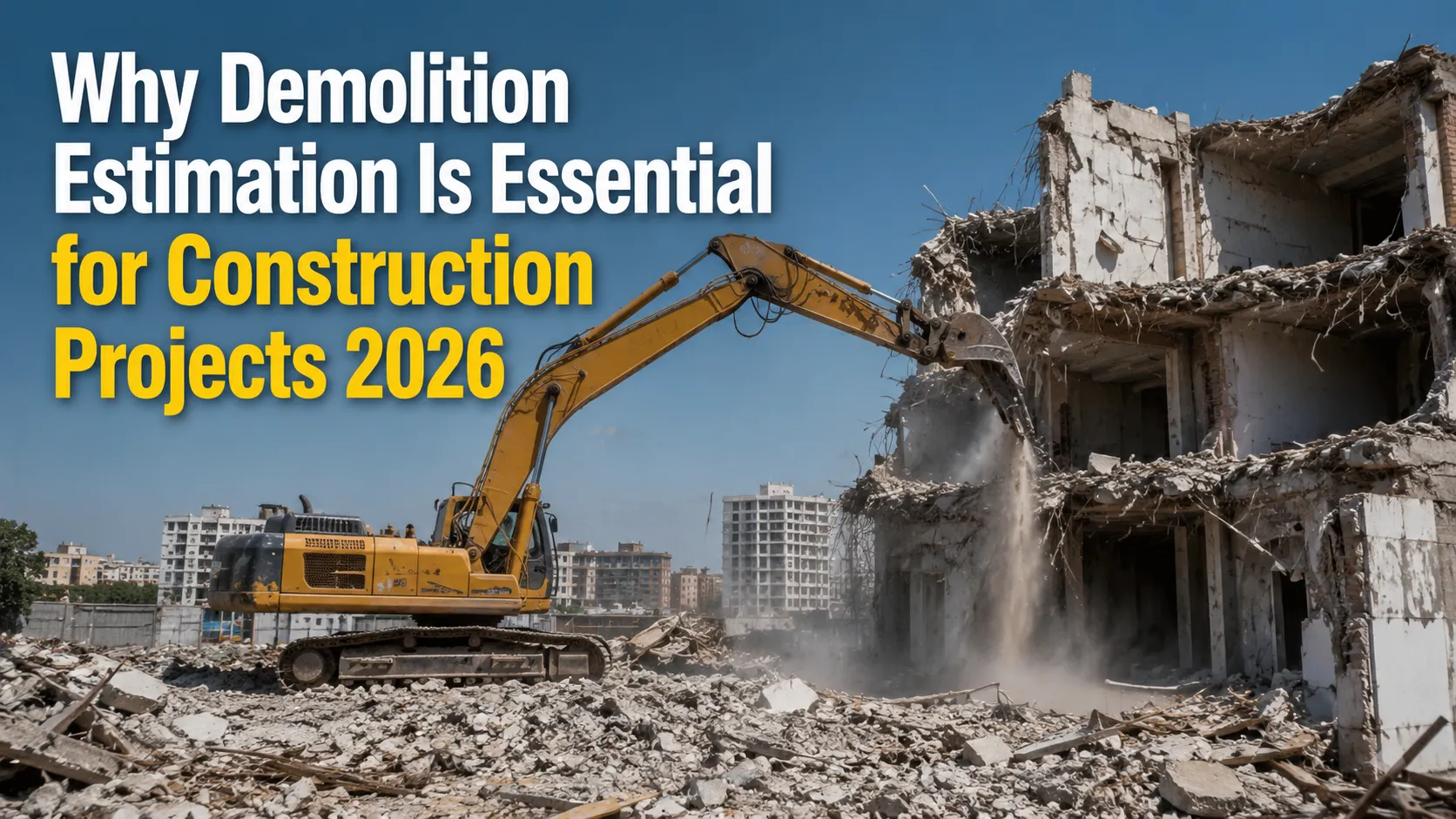 Why Demolition Estimation Is Essential for Construction Projects 2026