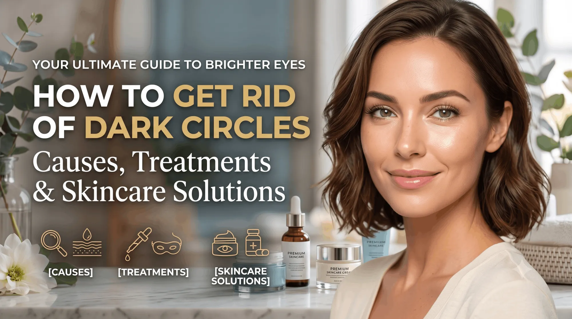 How to Get Rid of Dark Circles: Causes, Treatments & Skincare Solutions