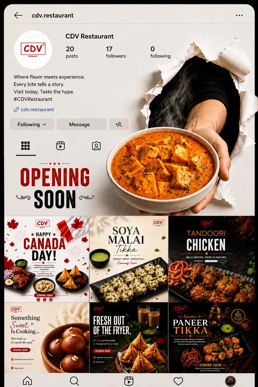 Best Indian restaurant in Edmonton