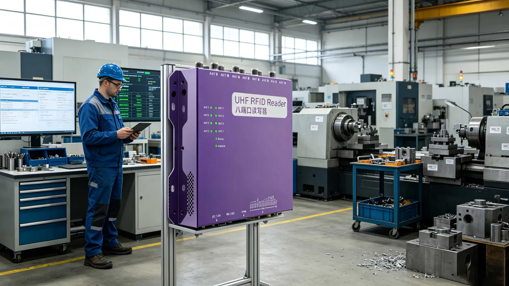 UHF Fixed Reader: Engineering Reliable RFID Identification for Industrial Automation