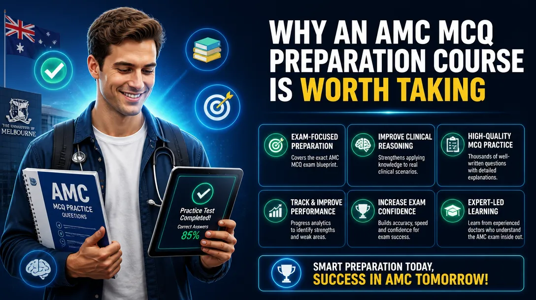 Why an AMC MCQ Preparation Course Is Worth Taking