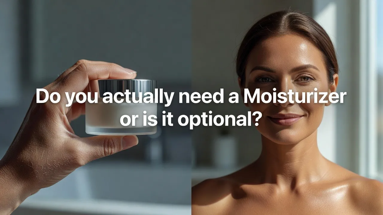 Do you actually need a Moisturizer or is it optional?
