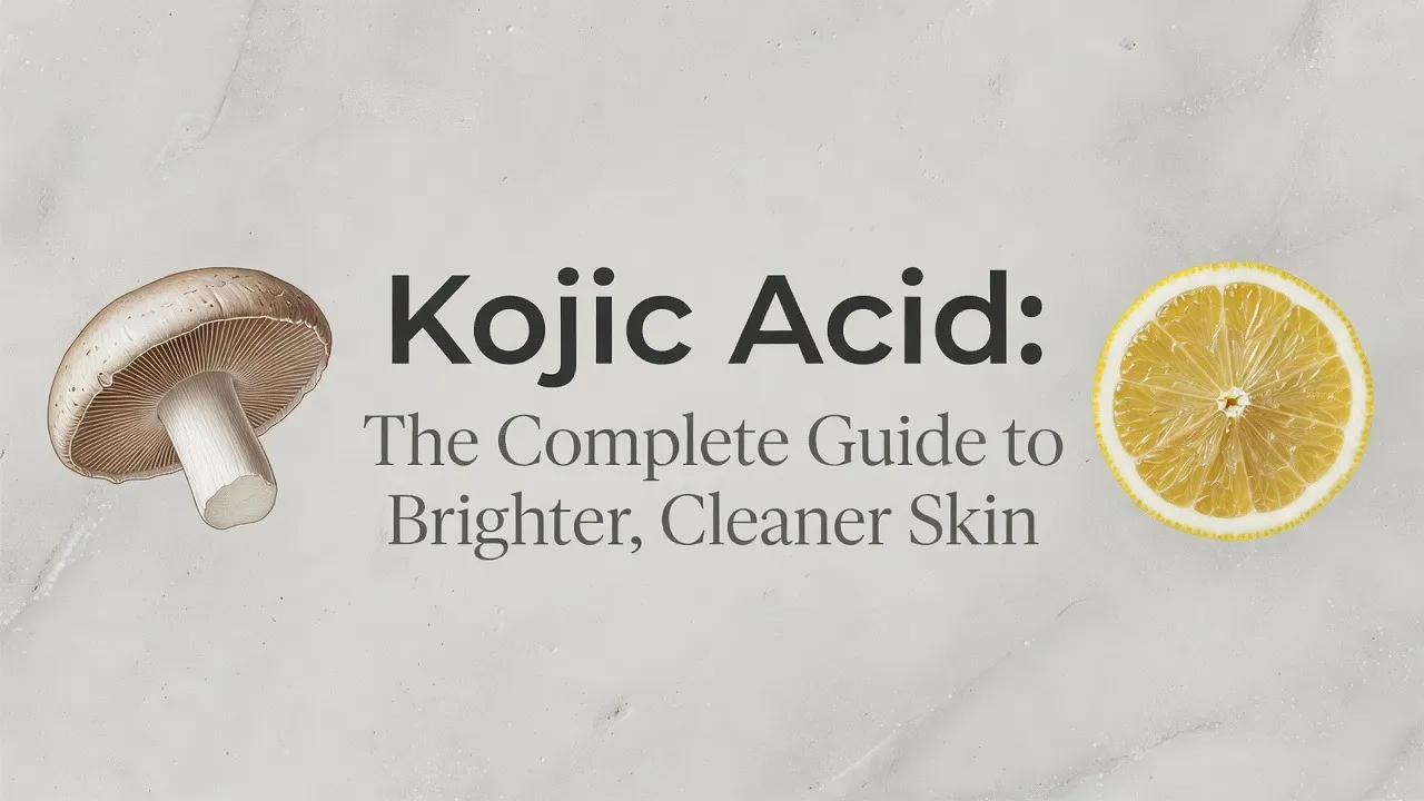 Kojic Acid: The Complete Guide to Brighter Skin.