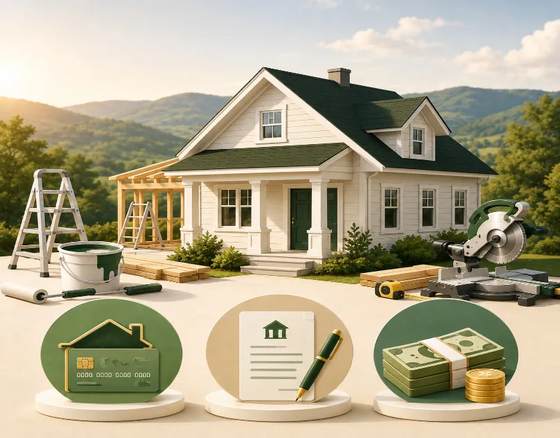 Home Improvement Loans in West Virginia: HELOC, Loan, or Cash?