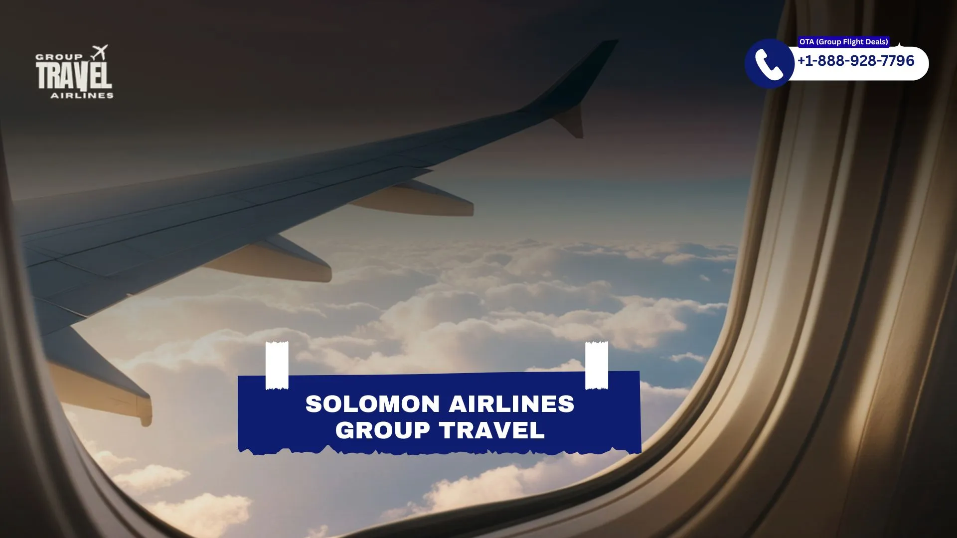 How to Book Solomon Airlines Group Travel?