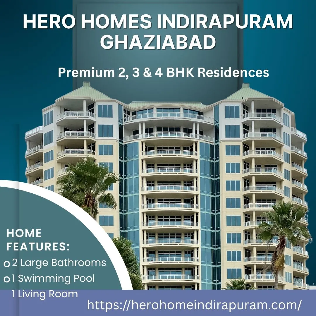 Exploring Hero Homes Indirapuram: A Smart High-quality for Modern Built-up Living