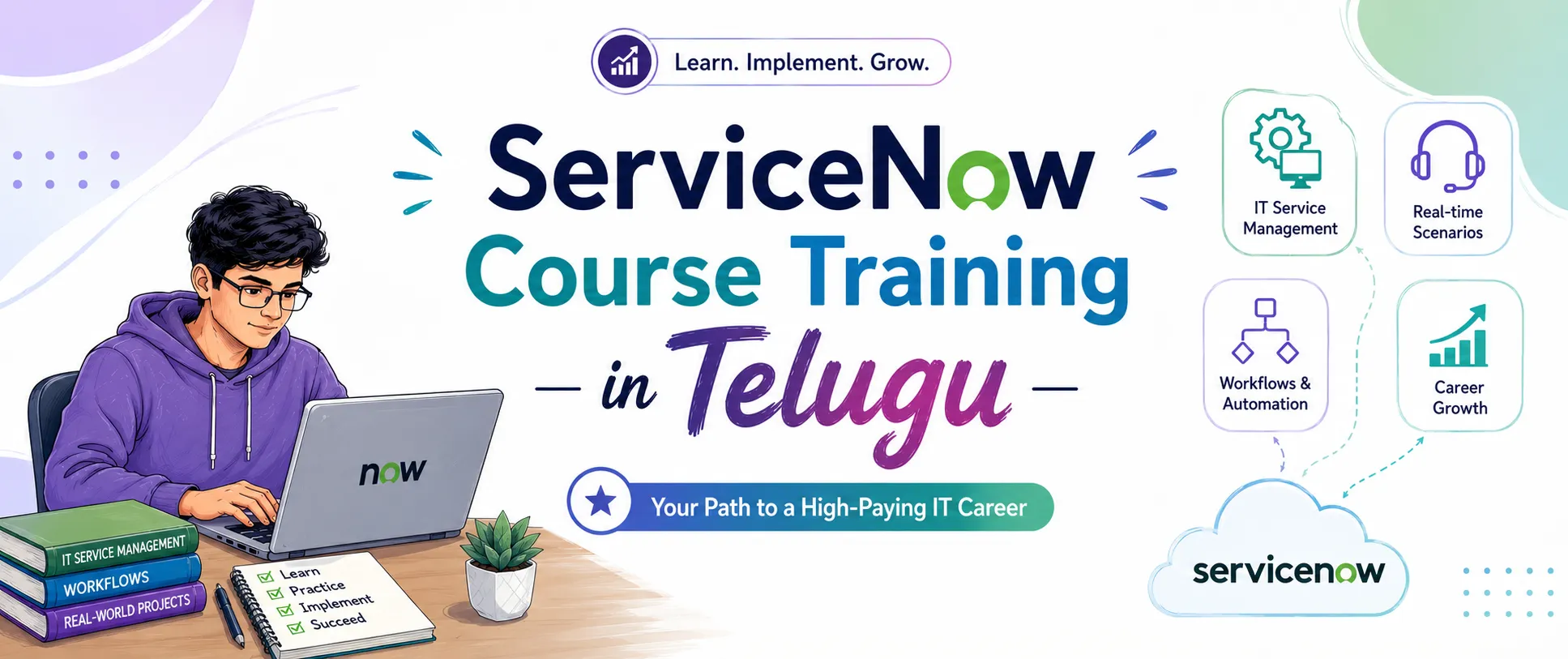 Build Job-Ready Skills with ServiceNow Course Training in Telugu