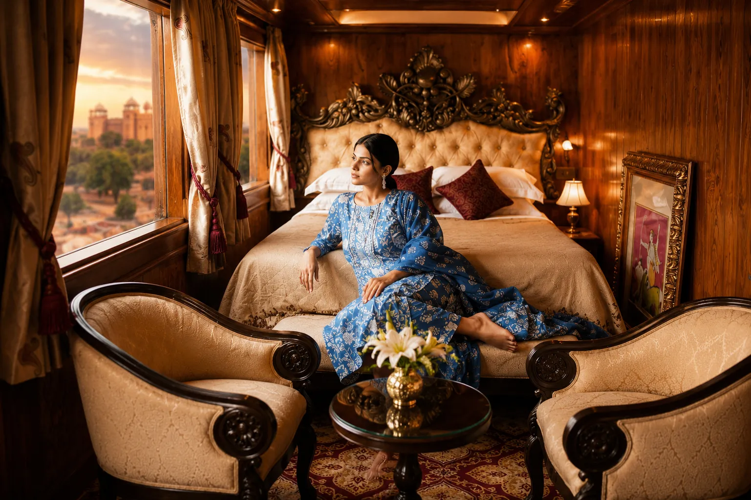 What Happens Between Destinations on the Palace on Wheels?