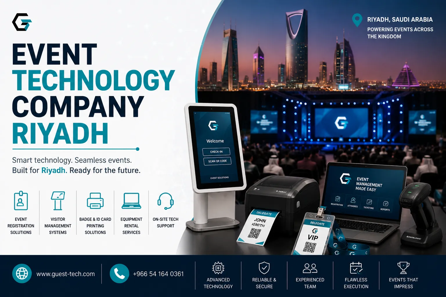 Why Choosing an Event Technology Company Riyadh Is the Key to Successful Business Events