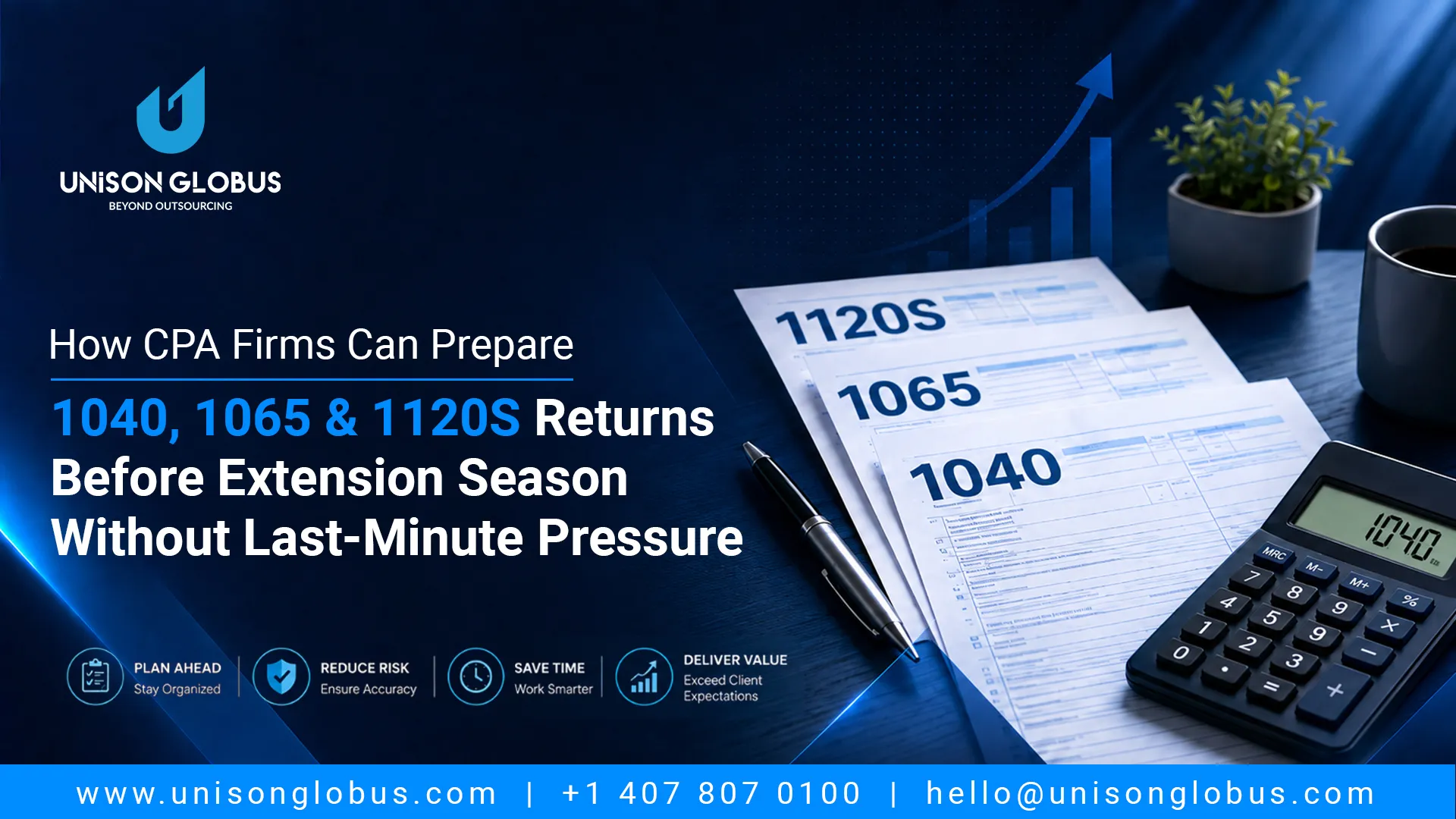 Tax return preparation for CPA firms: Mastering 1040, 1065 & 1120S