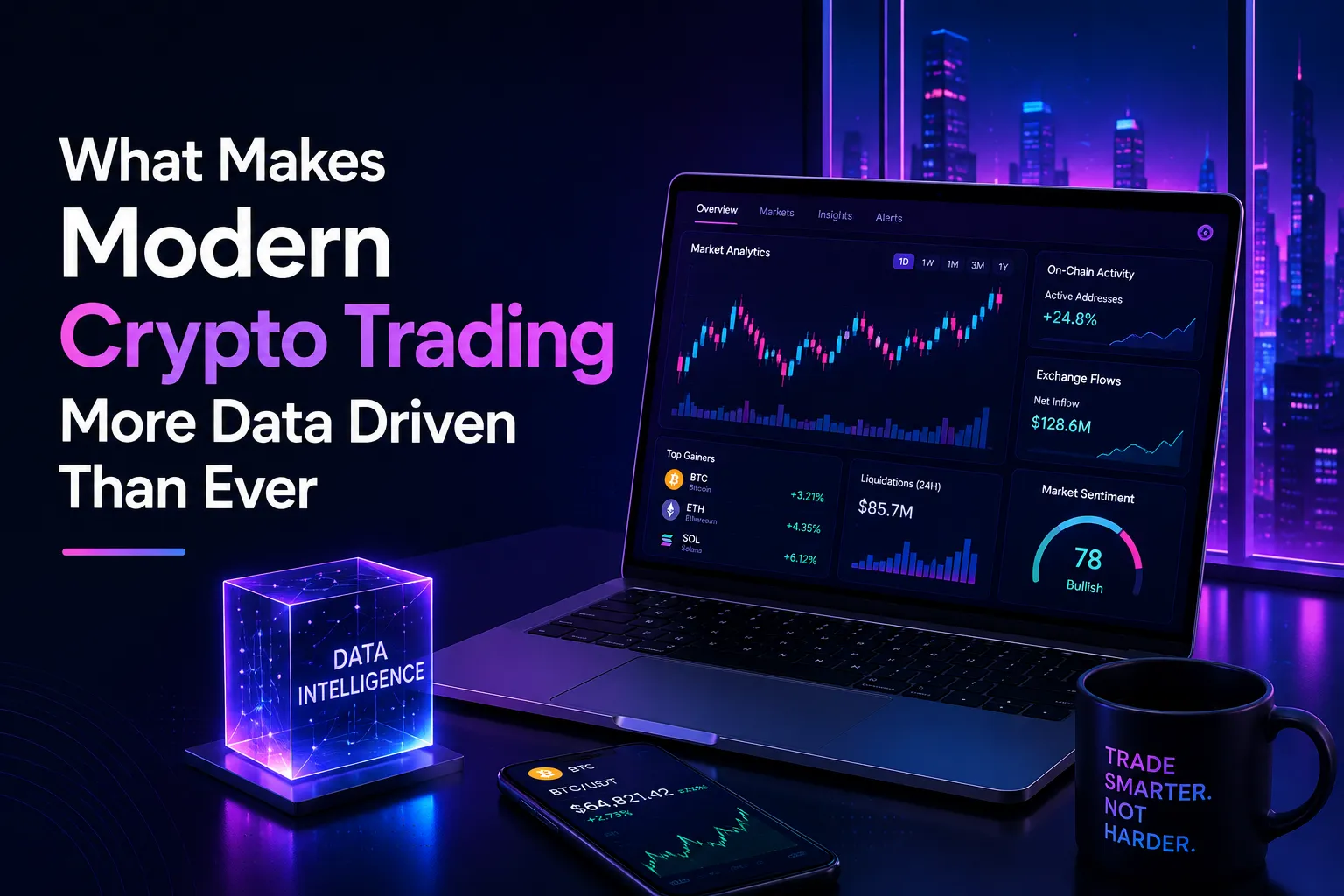 What Makes Modern Crypto Trading More Data Driven Than Ever