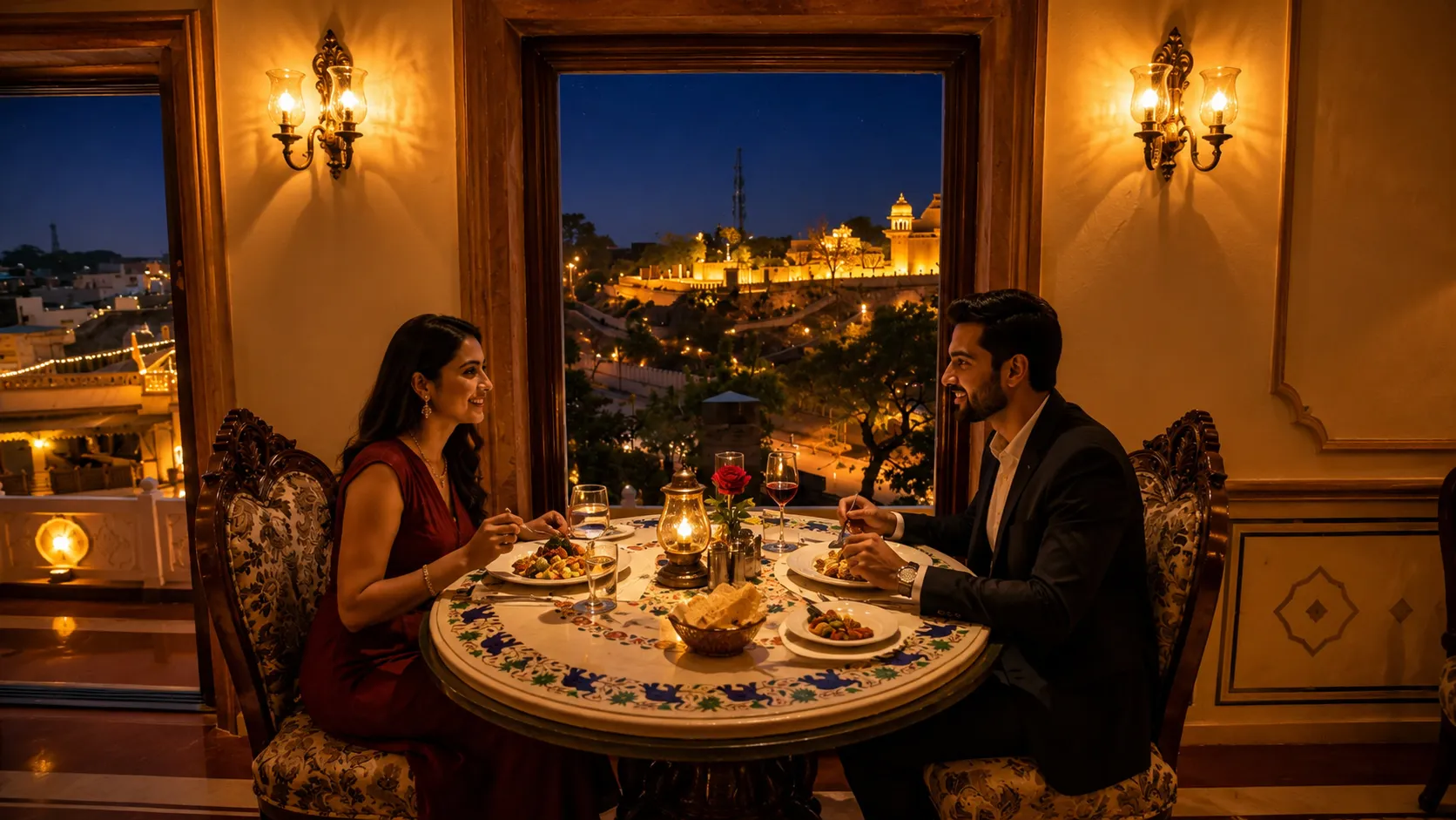 How Does Townhall Restaurant Make Group Dining More Comfortable in Bharatpur?
