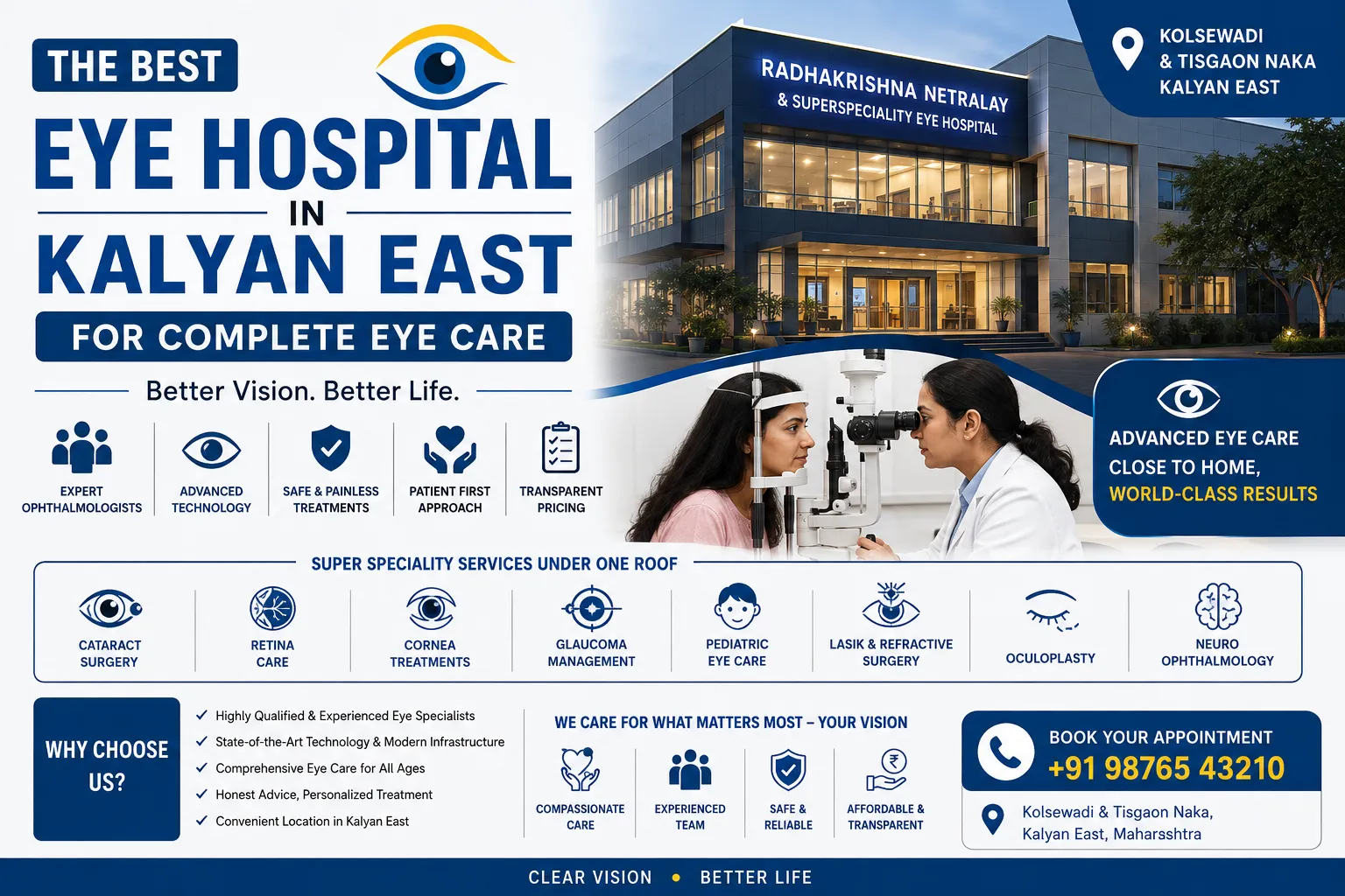 Best Eye Hospital in Kalyan East: What Really Makes a Hospital The Best