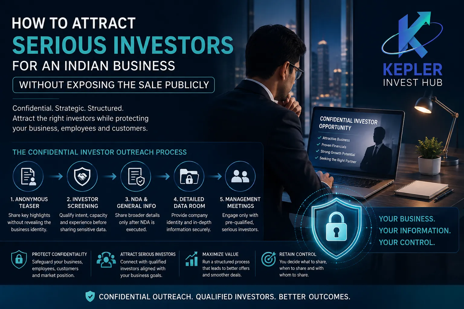 How to Attract Serious Investors for an Indian Business Without Exposing the Sale Publicly