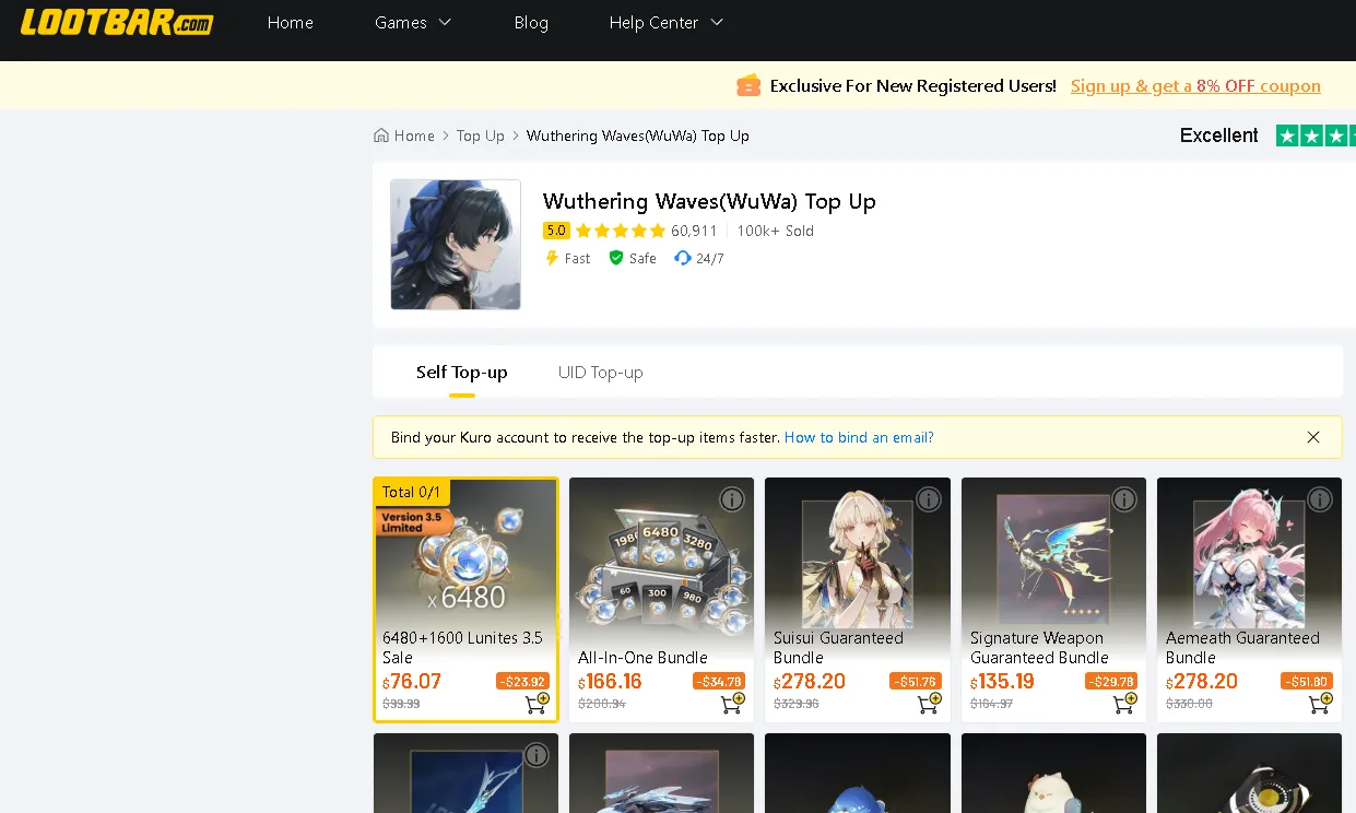 Never Miss a Banner Again: A Smarter Way to Top Up Lunite in Wuthering Waves
