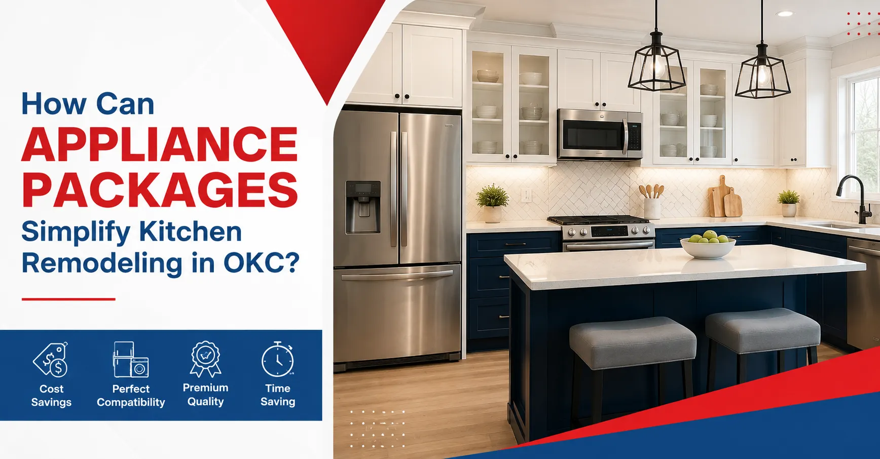 How Can Appliance Packages Simplify Kitchen Remodeling in OKC?