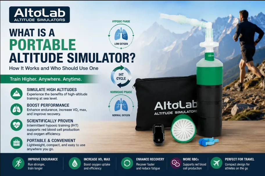 Altitude Training Explained: How Altitude Simulators, Hypoxic Breathing & Blood Oxygen Tracking Work Together