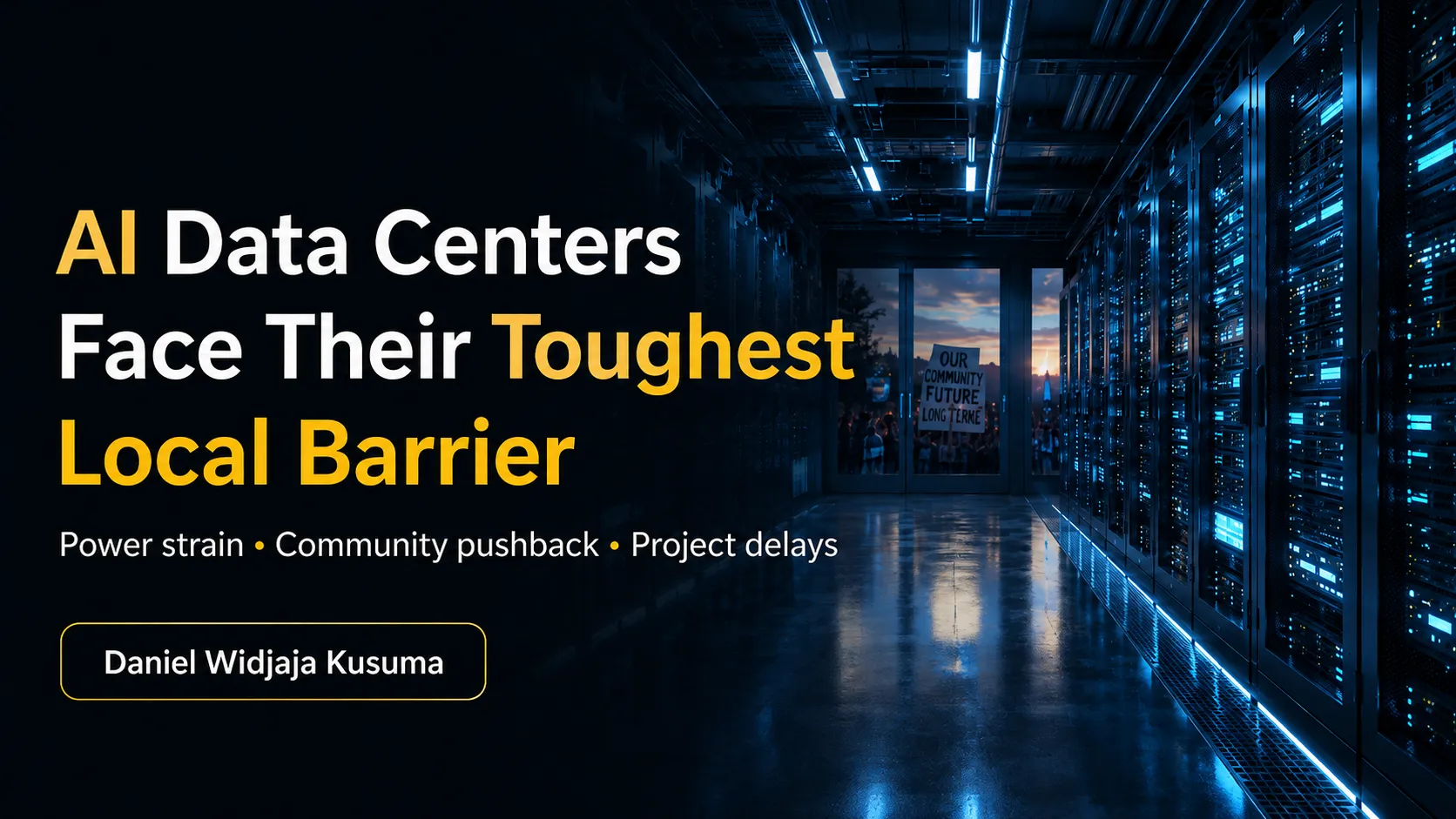 The Real Bottleneck for AI Data Centers Has Shifted from Capital to Social License