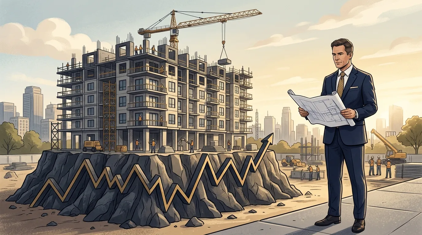 The Volatility Trap: Why Multifamily Construction Starts Swung 40% in a Single Month — and How Developers Should Actually Plan Around It