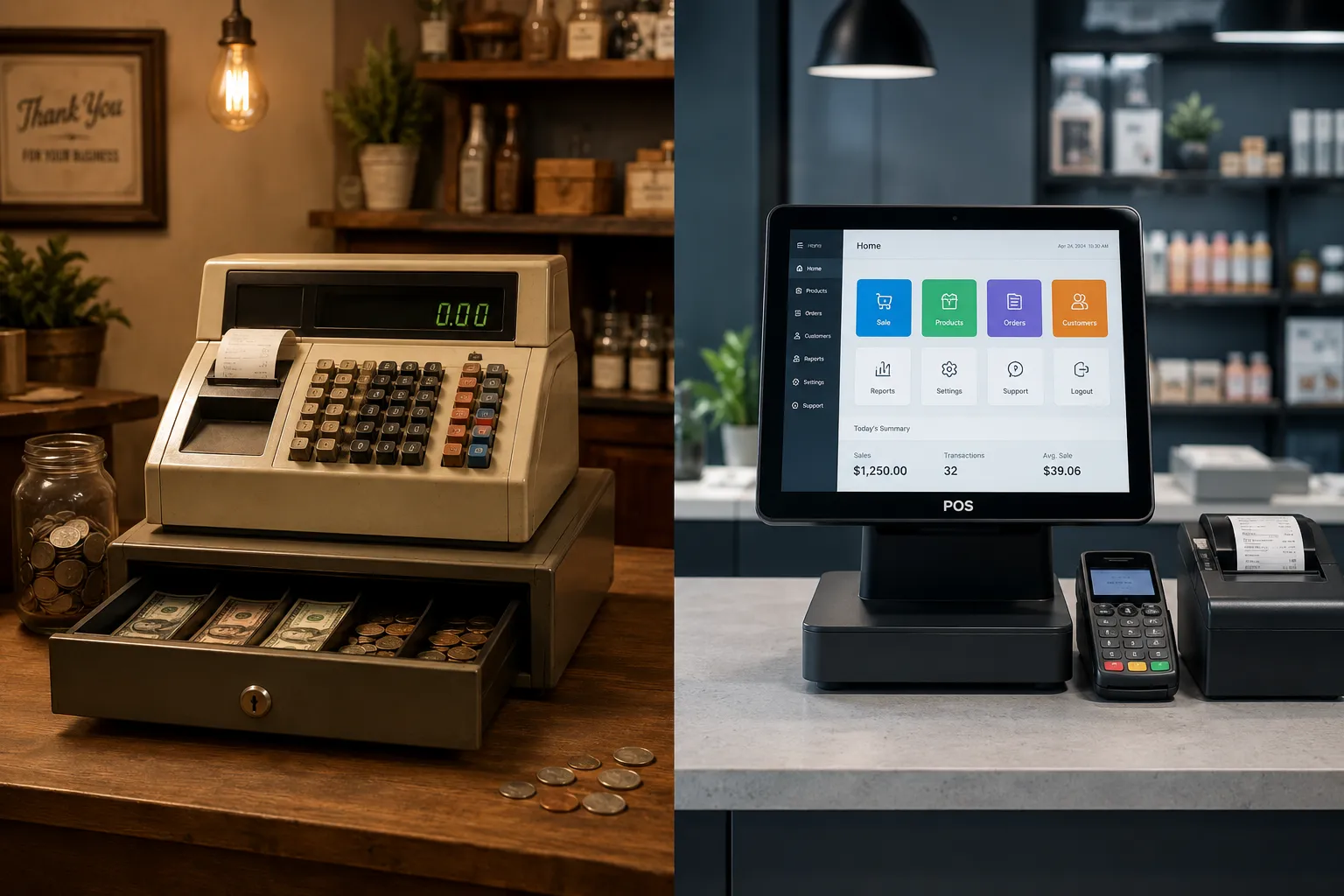 POS System vs Cash Register: Which Is Better for Small Businesses?