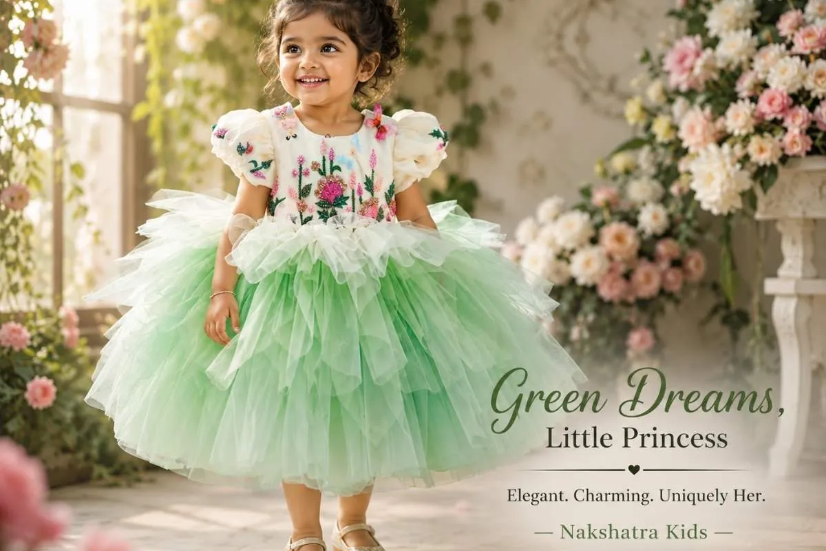 Green Dress for Kids: Finding a Style That Matches Her Little Personality