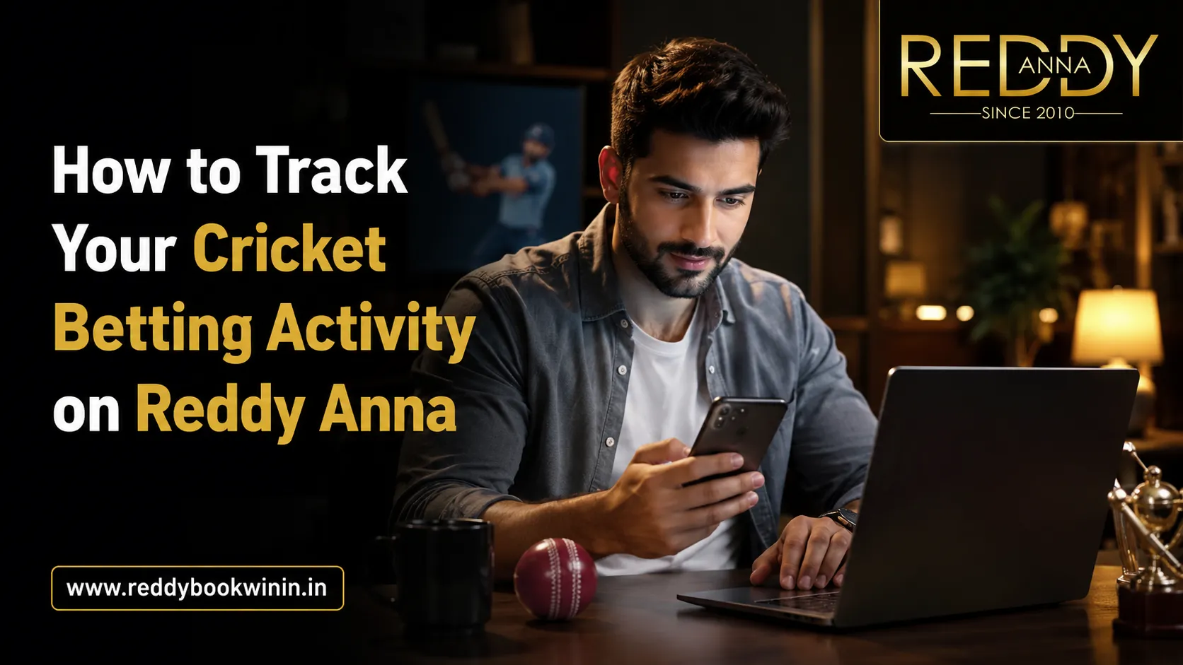 How to Track Your Cricket Betting Activity on Reddy Anna