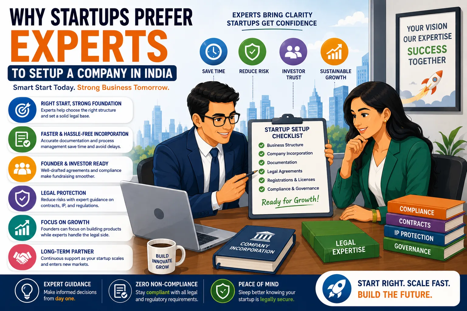 Why Startups Prefer Experts to Setup a Company in India