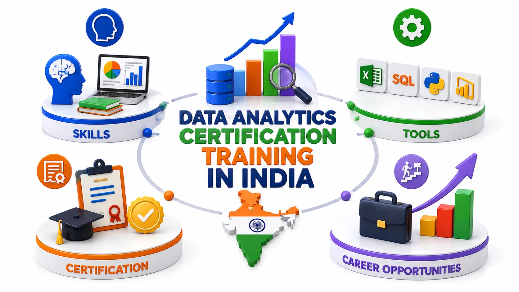 Data Analytics Certification Training in India: Skills, Tools, Certification, and Career Opportunities