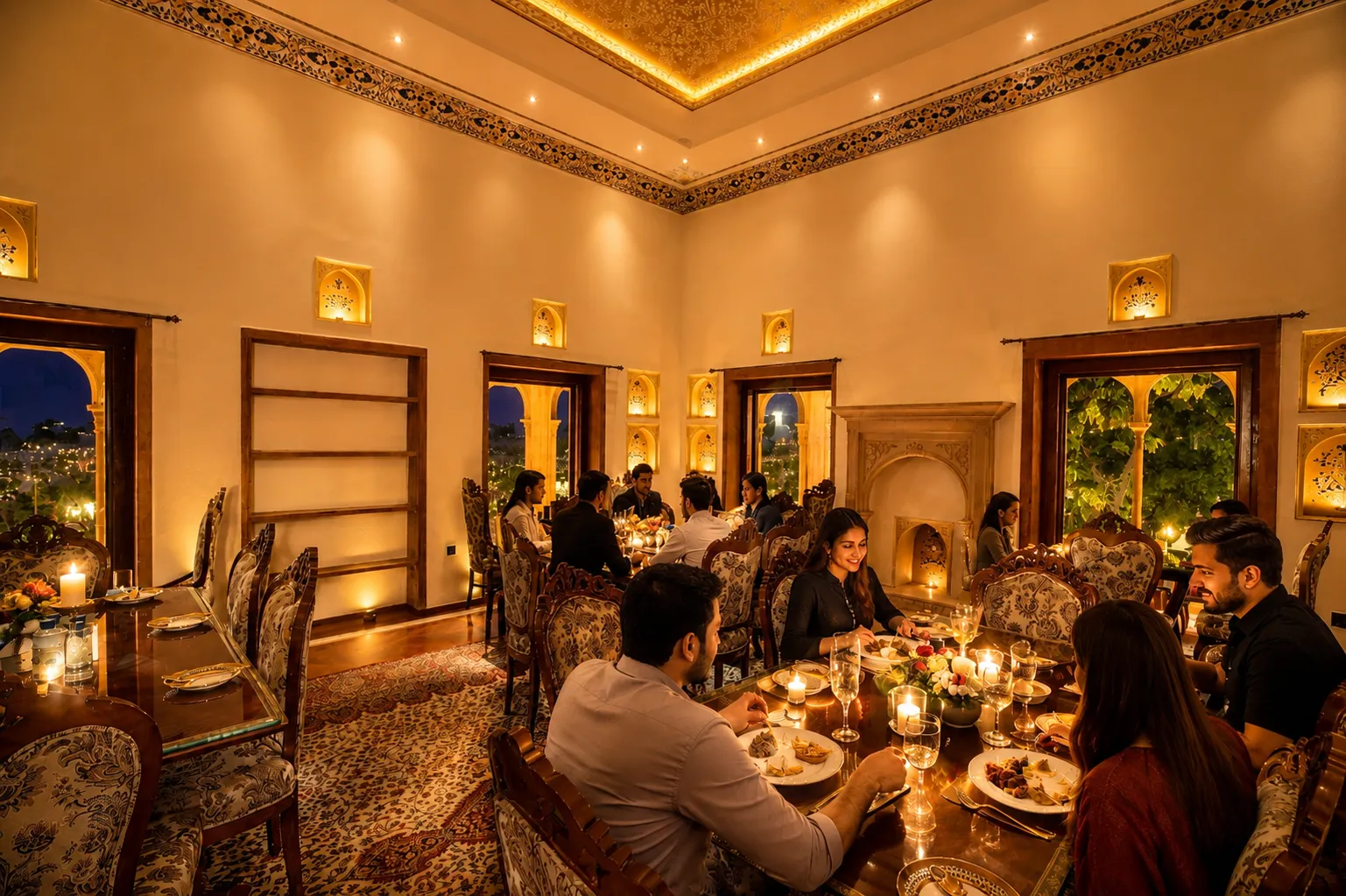 Why Is Townhall Restaurant a Comfortable Choice for Multi-Generation Family Dining in Bharatpur?