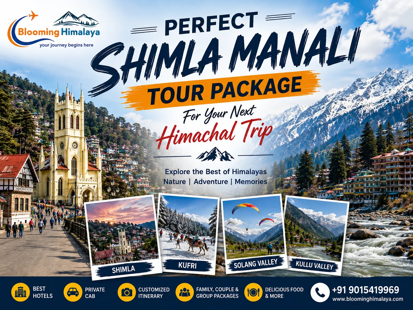 Perfect Shimla Manali Tour Package for Your Next Himachal Trip
