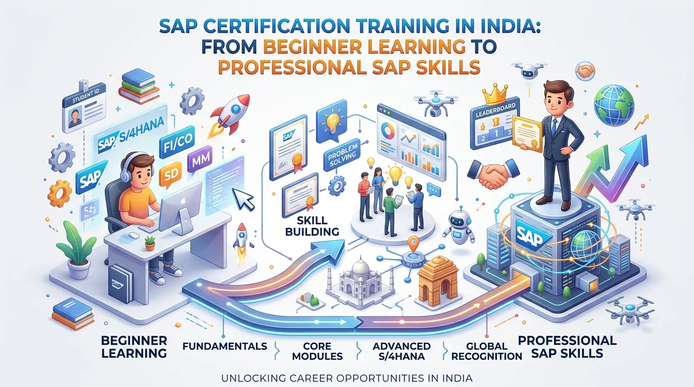 SAP Certification Training in India: From Beginner Learning to Professional SAP Skills