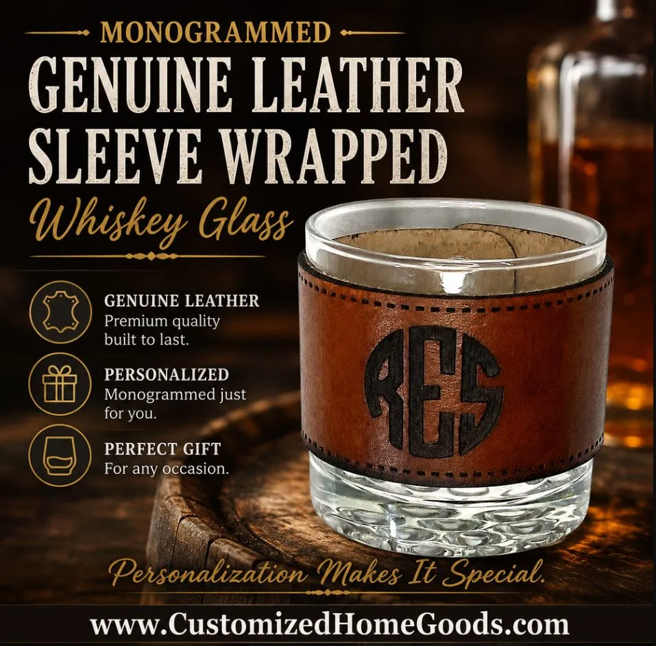 Discover Personalised Whiskey Glasses That Make Every Gift Feel Special