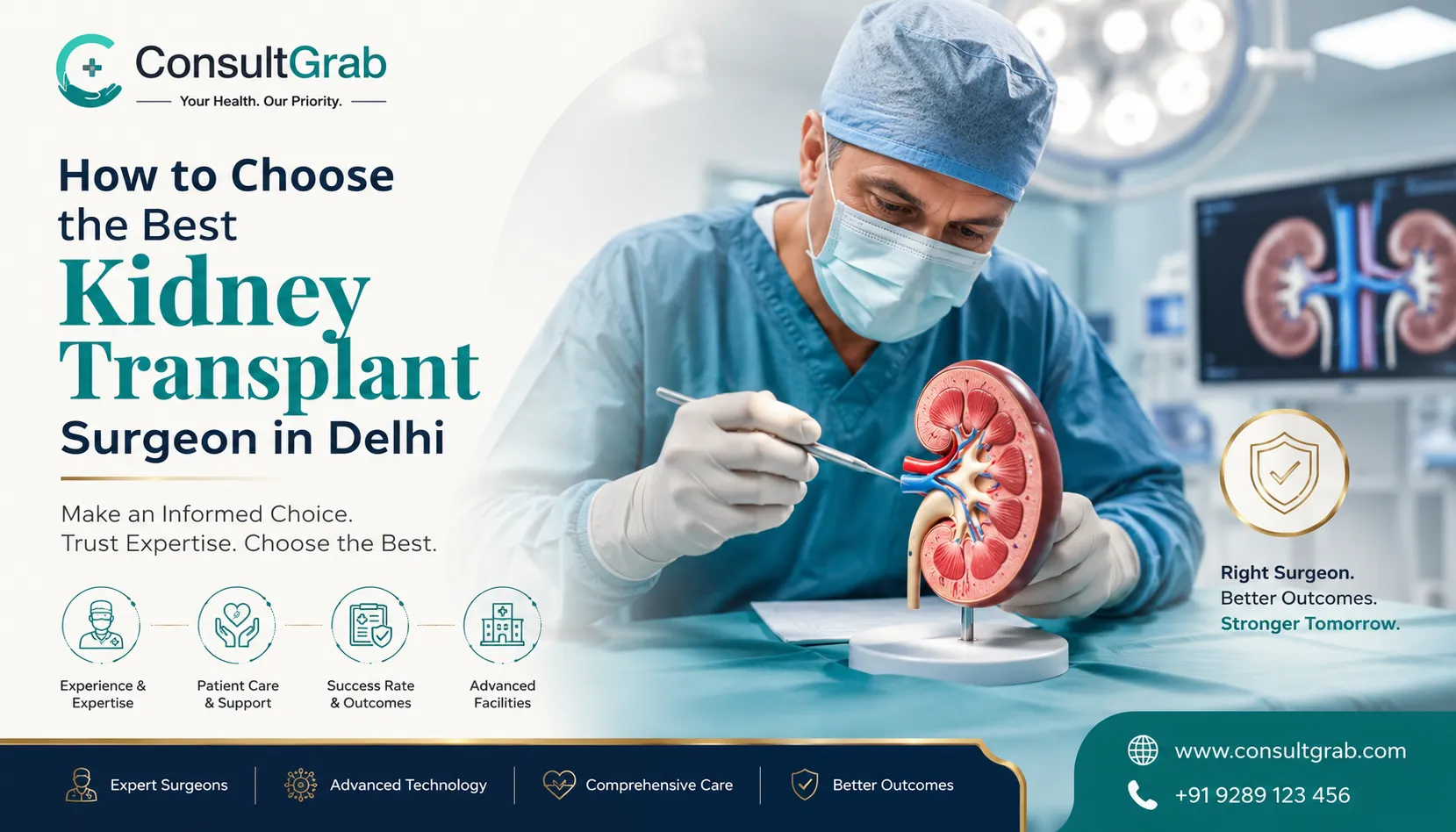 How to Choose the Best Kidney Transplant Surgeon in Delhi